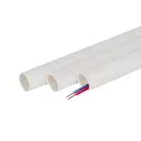 ZzwxDL 电工套管 线管25PVC 3.8米/根 10根
