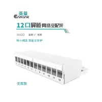 艾斐堡(AIFEIBAO) 英曼12口直通配线架 壁挂