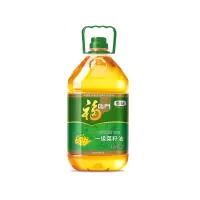 福临门 压榨一级菜籽油 5L 菜籽油 单瓶装