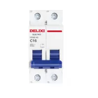 德力西(DELIXI)HDBE632 2P 16A小型断路器(单个装)-(个)空气开关