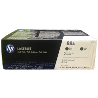 自营 新品 惠普(HP)LaserJet CC388AD硒鼓 88A双支装(适用 1108;1106;M1213;121