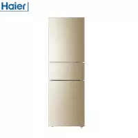 海尔(Haier)冰箱BCD-216WMPT金色三门/风冷无霜/216L