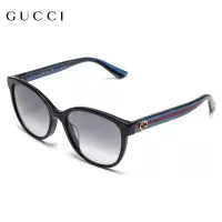 GUCCI墨镜女2020年春季新款韩版GG0703SK古驰太阳镜男GG0703SK-003-55