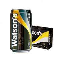 Watsons屈臣氏无糖苏打水 330m*24罐装 按箱起售