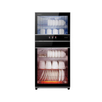 新品 康宝(canbo)消毒柜家用100L升立式小型迷你双门消毒碗柜 高温消毒XDZ100-D1(ZTP128D-1)