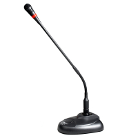 ZSTC 电容会议系统广播麦克风 话筒台式有线鹅颈式桌面电容麦克风