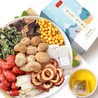 庄民 猴头菇丁香沙棘茶 150g精选山楂陈皮大麦佛手茯苓红枣舒养茶花草茶滋补组合 (5g*30袋)