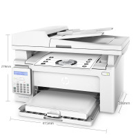 自营 新品 惠普(HP) LaserJet Pro MFP M132fn A4黑白激光多功能一体机 (打印、复印、扫描、