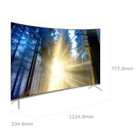 三星(SAMSUNG)UA65KS8800JXXZ 65英寸 4K超高清电视 智能网络 曲面量子点曲面液晶电视