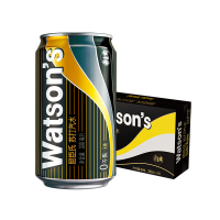 苏打汽水 苏打水汽水饮料 0糖0卡路里气泡水 调酒净饮推荐 330ml*24罐 整箱装