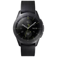 三星 (SAMSUNG) Galaxy Watch Gear S4 午夜黑 42mm 蓝牙通话运动防水心率监测 智能手表