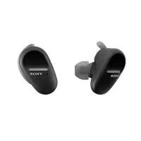 索尼(SONY)真无线降噪立体声运动重低音耳机WF-SP800N 黑色