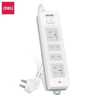 得力(deli)18242-02延长线插座(白)（1只）