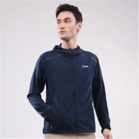 思凯乐户外男F9022302春夏轻薄柔软弹力夹克外套春装F9122301 深蓝 M-5XL