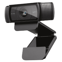 罗技(Logitech) C920主播推荐摄像头 高颜值台式电脑视频高清直播摄像头