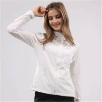 思凯乐户外女F9022302春夏轻薄柔软弹力夹克外套春装 F9022302 白色 S/M/L/XL/XXL/3XL