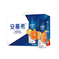 伊利安慕希高端畅饮型希腊风味酸奶橙&凤梨230g*10瓶酸牛奶整箱