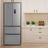 美的(Midea)BCD-318WTPZM(E)电冰箱家用多门四门对开智能变频无霜