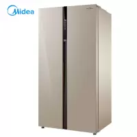 美的(Midea)BCD-525WKPZM(E)无霜双开门家用变频静音智能对开门电冰箱