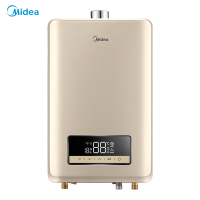 美的(Midea)燃气热水器JSQ25-13HXN 液晶触控大屏 水气双变频 AI智能变升 WIFI智控 双重防冻