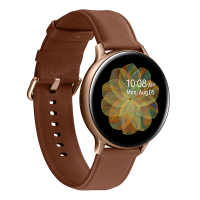 三星 (SAMSUNG) Galaxy Watch Active2 锋芒金 蓝牙电话+50米防水+移动支付 钢制44m