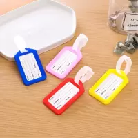 schoolchild姓名挂牌 行李吊牌旅行箱托运牌名字牌箱包挂牌 (颜色随机)10个