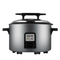 奥克斯(AUX)大容量电饭锅商用8-23L超大电饭锅特大酒店食堂饭店 银灰色