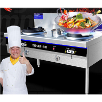 企购优品 双头灶 大锅专用 食堂高压煤气灶