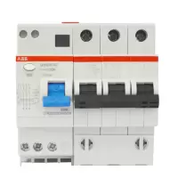 ABB GSH203-C32 漏电保护器3P 空气开关断路器空开开关 AC型 32A 白色 (单位:个)