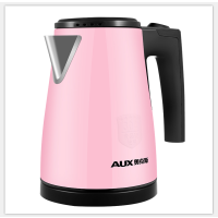 AUX/奥克斯 HX-A0810出国旅行用便携 小迷你电热水壶杯电水壶 304不锈钢开水壶烧水壶0.8L 粉色