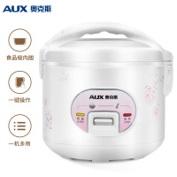 奥克斯(AUX)电饭煲 3L大容量电饭锅 家用机械式西施煲作简单 家用小电饭锅 5L