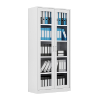 洛克菲勒 通玻文件柜储物柜办公家具办公柜带锁