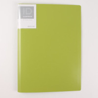 透明插页A3对折文件画册夹试卷夹8K资料册图纸夹插页袋 绿色A3513