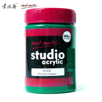 澳洲蒙玛特 Mont Marte 画颜料 手绘墙绘绘画颜料300ML酞青绿 MSCH3024