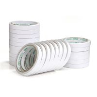 得力双面胶 双面胶带 棉纸胶带0.9CM 10卷W01077