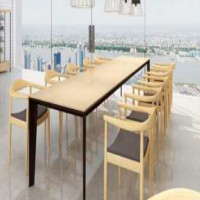 榭邦 办公家具 加厚铁架面板 吧台