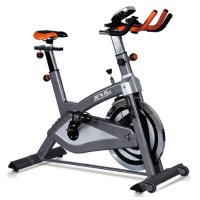 军霞JX7038D动感单车灰黄