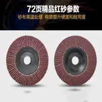 龙诚海 打磨布砂轮100mm*16mm A80(1片)