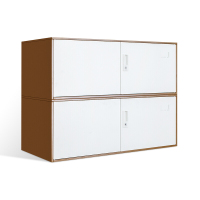 洛克菲勒 文件柜档案柜组合2节