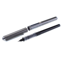 晨光素雅50102水性圆珠笔全针管水笔大容量直液式签字笔 黑色一盒12支装