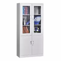 文件柜办公柜钢制铁皮柜资料柜 850W*390D*1850H