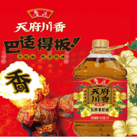 鲁花 天府川香低芥酸菜籽油 5L 非转基因