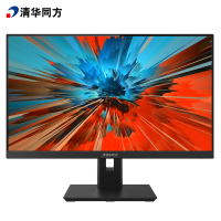 清华同方（THTF）超越TF2411 23.8英寸黑色液晶显示器 超窄边框 VGA+DVI+HDMI+DP四接口 单显示器