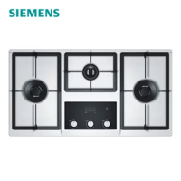 西门子(siemens) ER45K155MQ 嵌入式不锈钢三眼灶 4.2KW大火力燃气灶