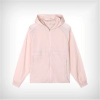 SCALER思凯乐户外皮肤衣女新品宽松透气时尚风衣防晒衣夏烟粉(女)F2000736 M/L/XL