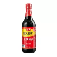 海天 生抽酱油家用酿造酱油500ml(单位：瓶)