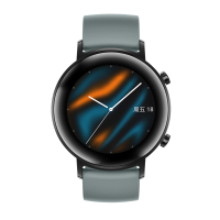 HUAWEI WATCH GT 2 运动款 湖光青(42mm)华为智能手表 麒麟A1芯片 强劲续航 专业运动 心脏健康