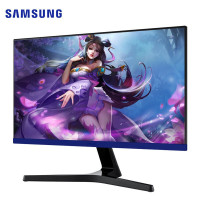 三星(SAMSUNG)S24R358FHC 23.8英 IPS屏Freesync 75Hz刷新率 家用办公电脑显示器 蓝