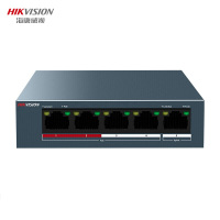 海康威视 POE交换机 5口百兆 监控交换机 非网管延长网线传输DS-3E0105P-E/M