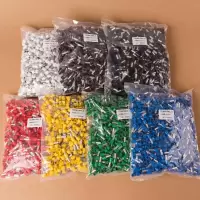 管型预绝缘端子铜材质 表面镀锌 适用于截面25mm²导线 200只/包